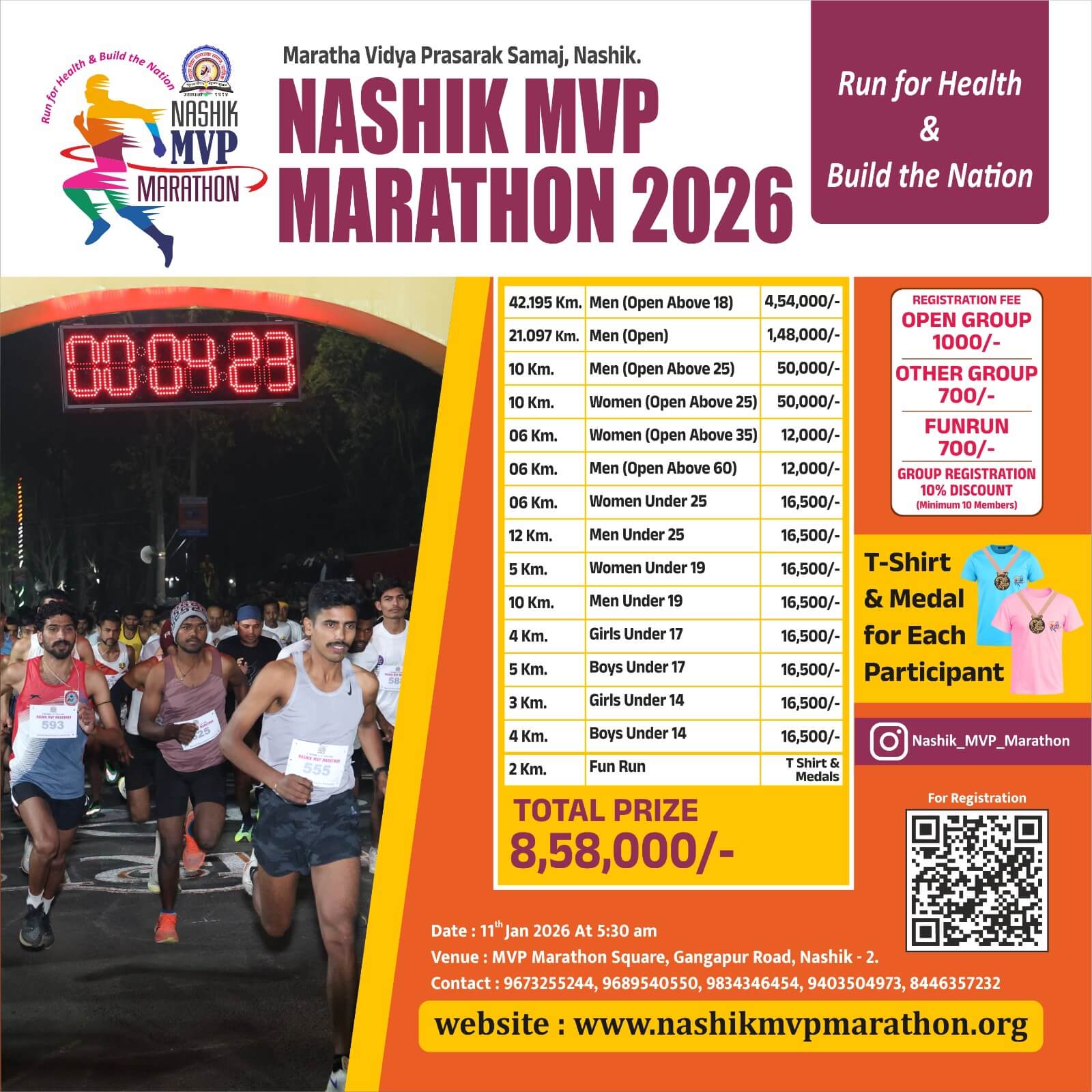 MVP Nashik Marathon 2026